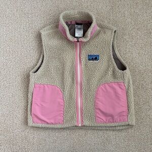 Patagonia Kids' Retro-X Fleece Vest, size Small (7-8)